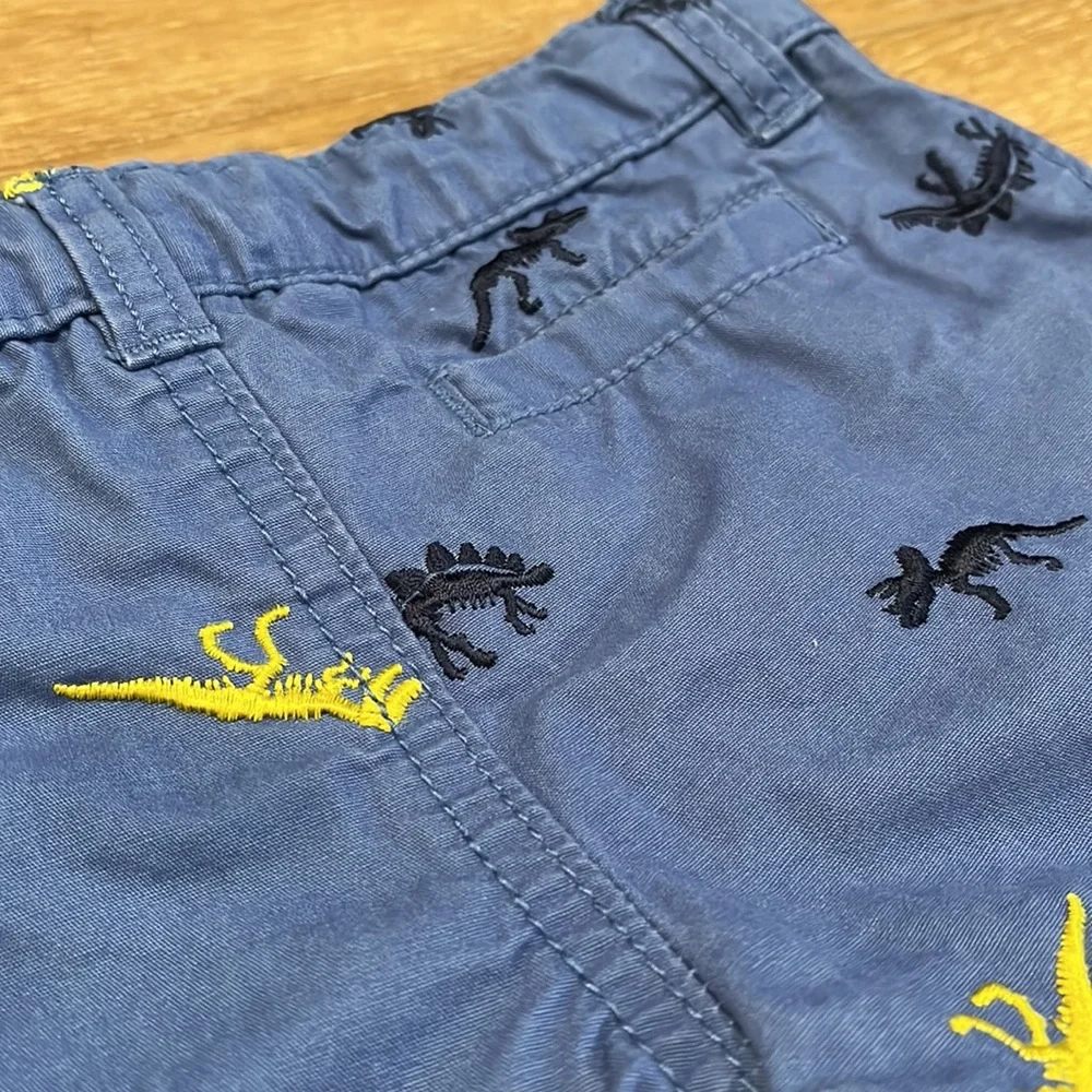 Carter's Dinosaur Print Shorts 18M Adjustable Waist Cotton Toddler Boys